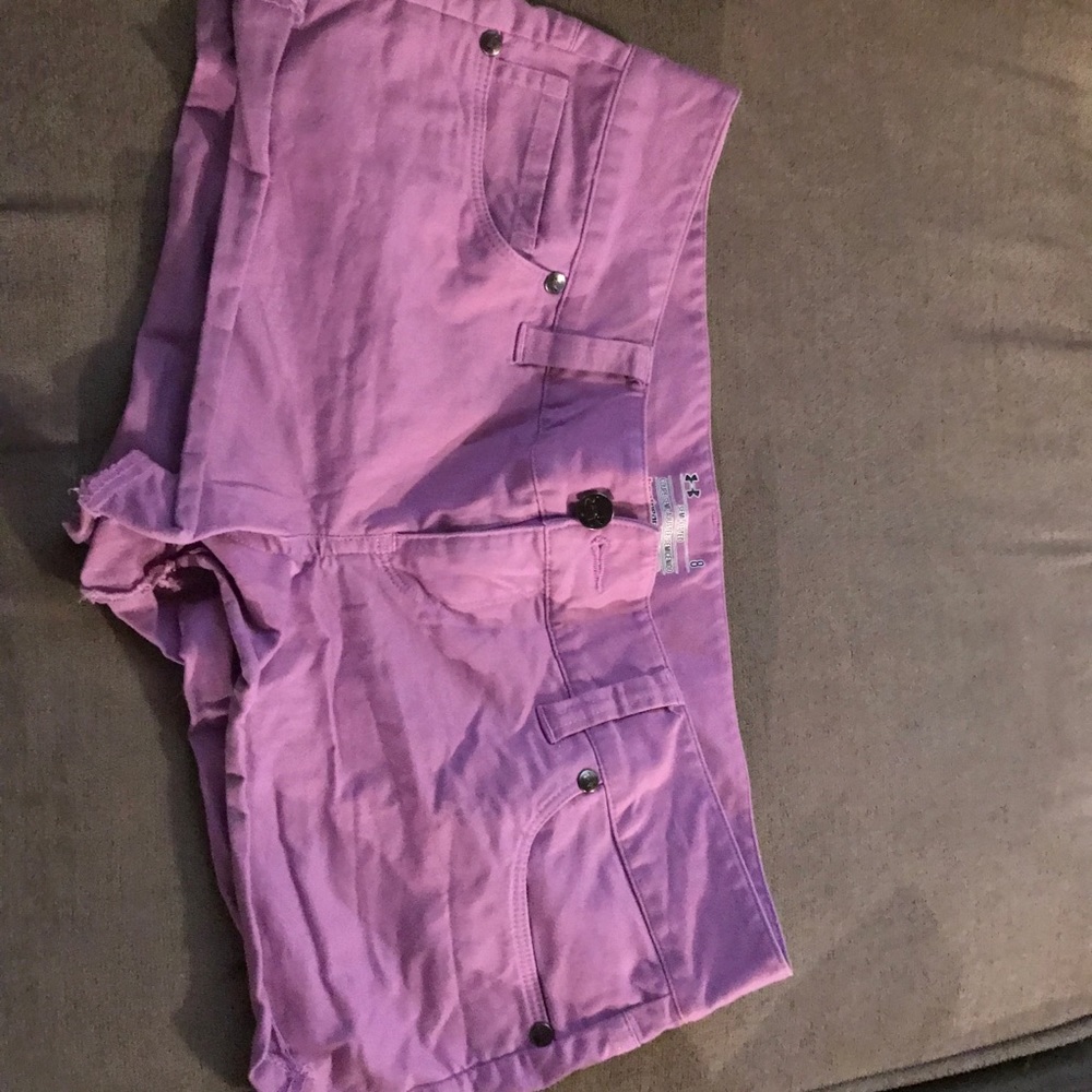 Under armor purple shorts